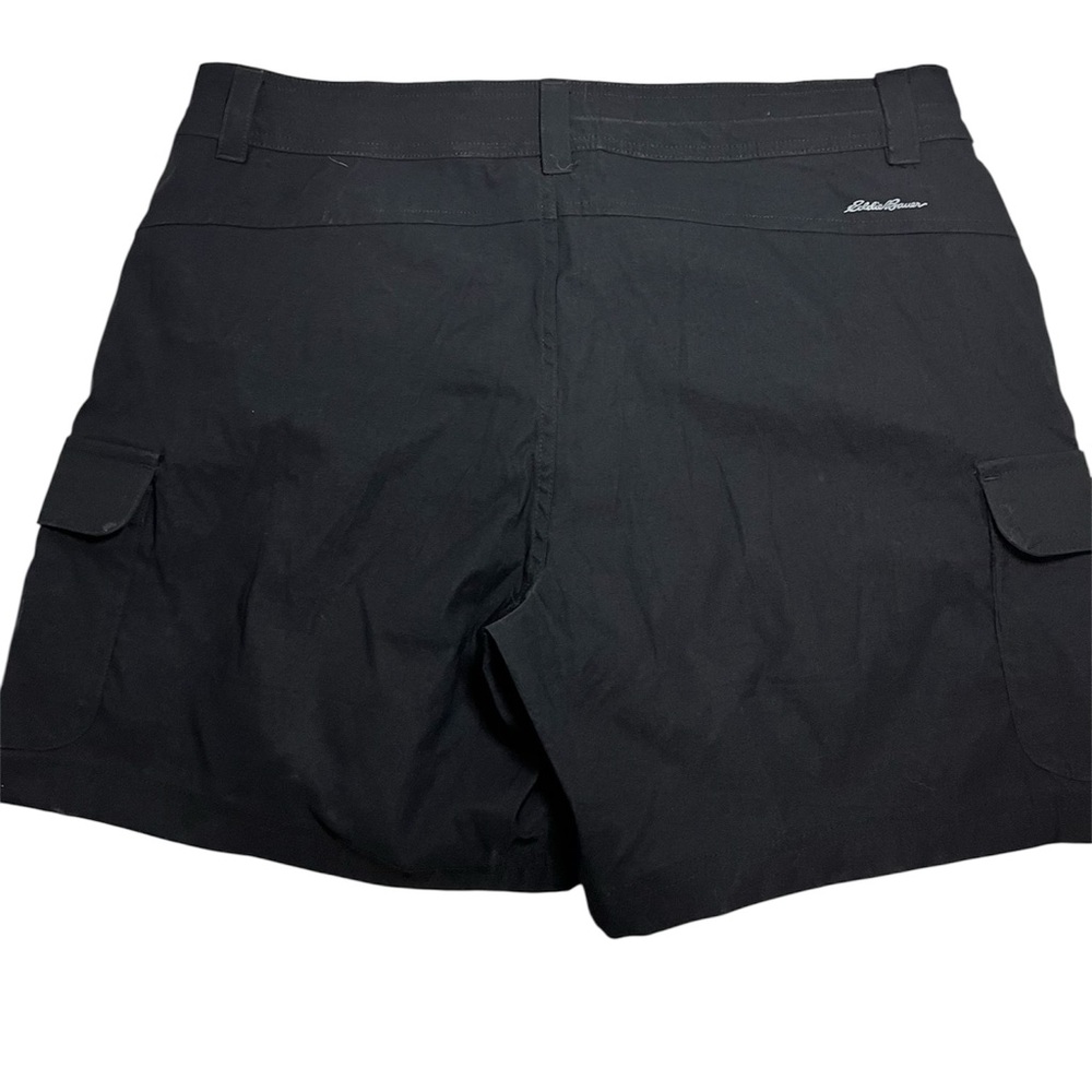 Eddie Bauer Summer Trail Black Shorts Size 12 Outdoor Hiking - Picture 9 of 9